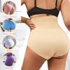 Plus Size Women High Stretch Brief Abdomen Shaping Underwear Sexy Lace Butt Lifter Soft Panties High Waist Shapewear Lingerie
