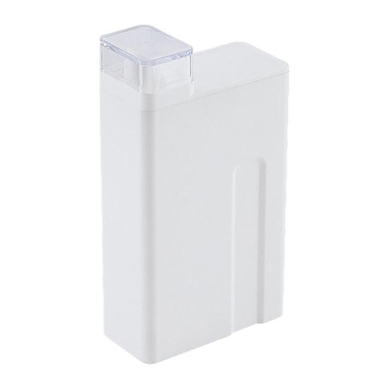 

1л многоразовые пустые бутылки для моющих средств, большая емкость, силиконовый органайзер для туалетной комнаты, бутылка для хранения умягчителя для улицы белый