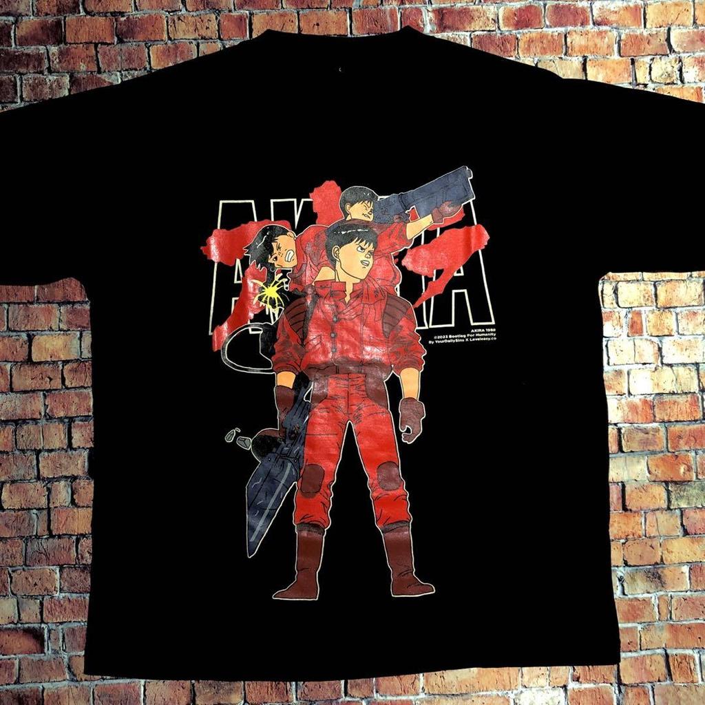 [USED] AKIRA T-shirt Akira Kaneda Tetsuo Anime Movie Manga Vintage Clothing
