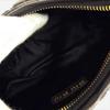 Excellent MIUMIU Shoulder Bag Wonder Matelassé Leather Hobo Bag Leather Women Used
