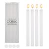 European Romantic Long Stem Colored Smokeless Candles for Home, Dinner & Weddings