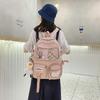 Cartoon teenage student transparent backpack high school student school bag-MXBC
