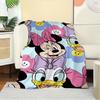 1pc Velvet Cute Cartoon Characters Bed Throw Blanket Sofa Coverlet Gift Home Decoration - Minnie
