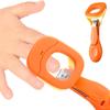 Magnifying Glass Nail Clipper Safety Care Anti Pinch Anti Splash Stainless Steel Children's Luminous Nail Clippers