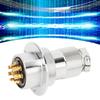 Aviation Plug Socket Compact Size Stable Performance Plugging Unplugging Resistance AC   250V