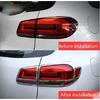 For Volkswagen VW Tiguan  2010 2011 2012 2013 2014 2015 2016 Rear Light Cover Tail Taillight Frame Trim Sticker Car Accessories