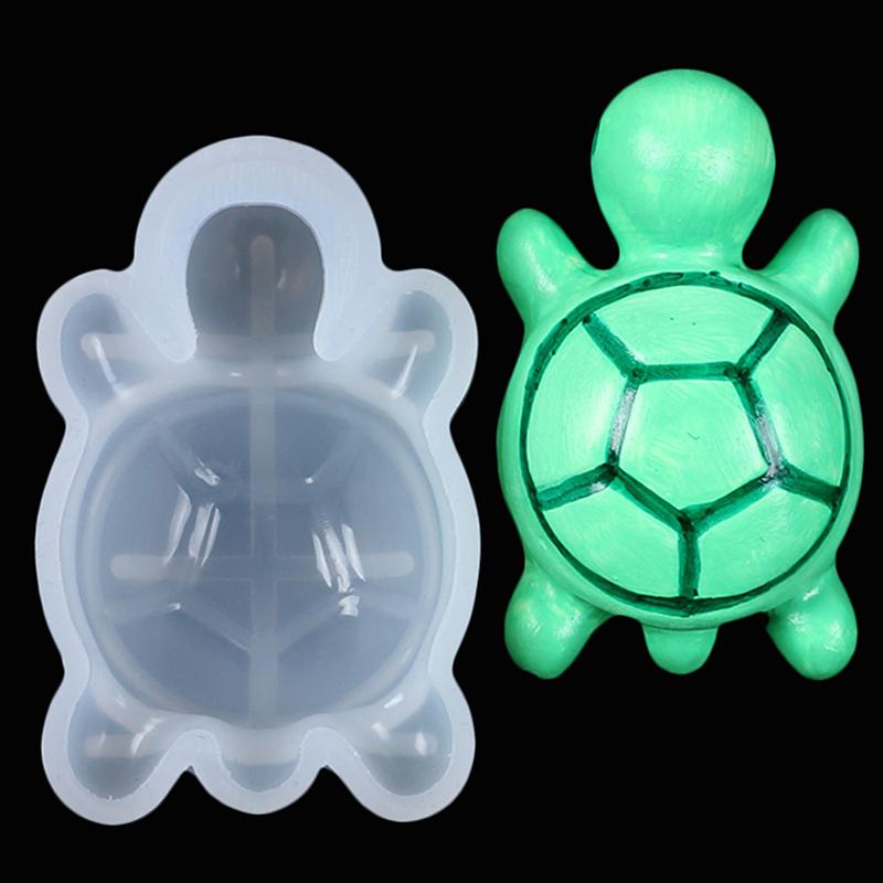 3D Turtle Silicone Mold Diy Animal Shaped Candle Mold Gypsum Soap Epoxy Resin Mold Candle Making Supplies Home Decoration