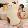 45 cm-105 cm Kawaii Big Fat Belly Cat Plüschtiere Gefülltes weiches langes Tierkatzenkissen Nickerchenkissen Kreatives Geburtstagsgeschenk für Kinder