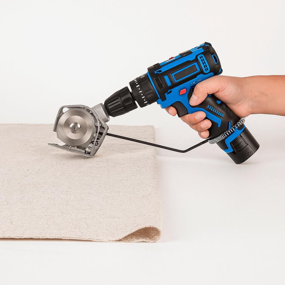 Refitting Accessory Impact Drill Cloth Cutter Parts Fabric Cutter Conversion Tool  Cloth Cutting