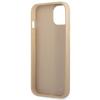 Guess Guhcp14Spsatle Iphone 14 / 15 / 13 6.1 Beżowy/Beige Hardcase Saffianotriangle Logo