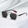 Women Men's Polarized Sunglasses Metal Double Beam Square Frame Sun Glasses Anti Blue Light Driving Eyeglasses Fashion Eyewear