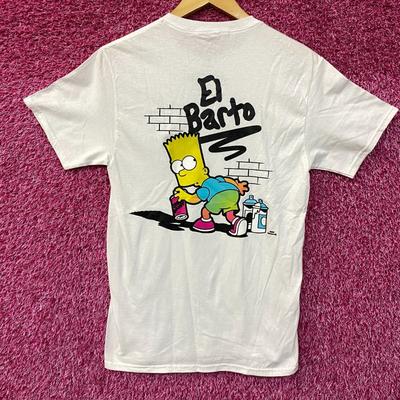 Футболка The Simpsons Барт El Barto с граффити-рисунком из аэрозольной краски