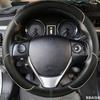 For Toyota E'Z RAV4 Auris 2013 2014 Corolla Car Steering Wheel Cover iM 2017 Scion iM 2016 Black Perforated Microfiber