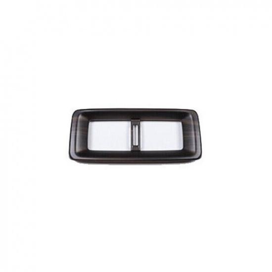 For Honda CR-V 2023-2024 Wood Grain Rear Row Air Outlet Vent Frame Cover Trim