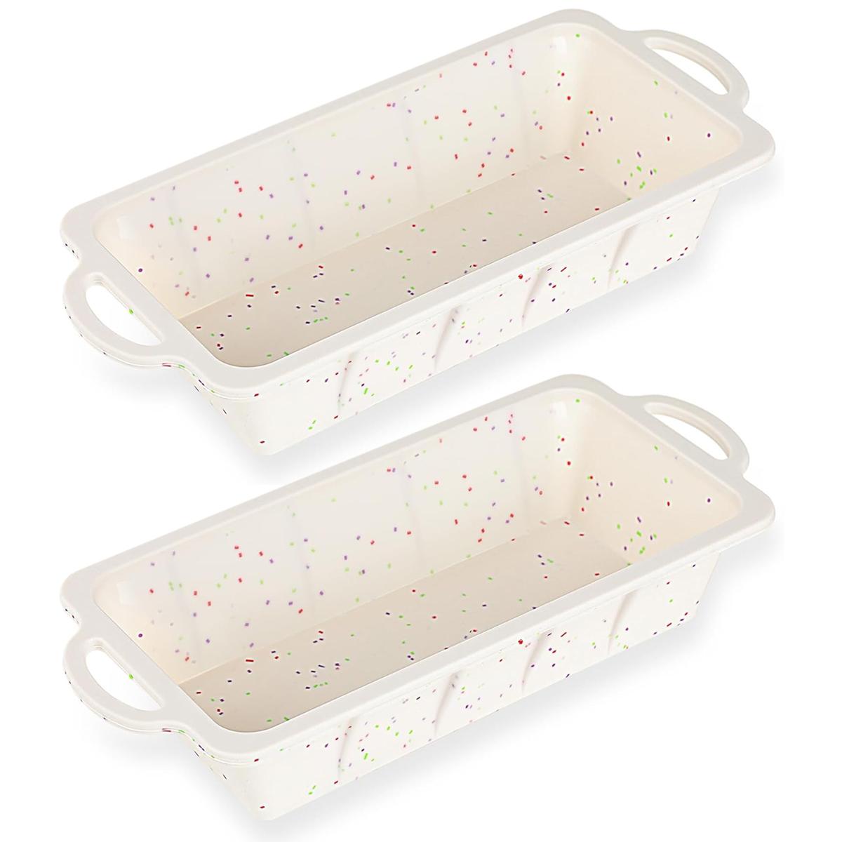 Силиконовая форма для хлеба с металлическим усиленным каркасом, 2025+, Антипригарная силиконовая форма для выпечки хлеба 0,5 кг, 2 шт. China Mainland