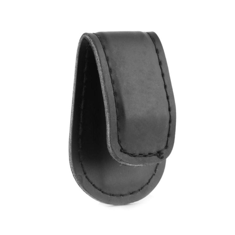 Oily Chalk Pouch Magnetic Chalk Bag Billiards Cue Chalk Clip Chalk Clip Case Leather Chalk Holder