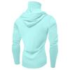 Herr Sommar Snabbtorkande Långärmad T-shirt Solkläder Fiske Fitness Sport Huvtröja Långärmad Topp