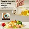 Oil Sprayer Bottle for Kitchen 2 In 1 Glass Oil Dispenser
