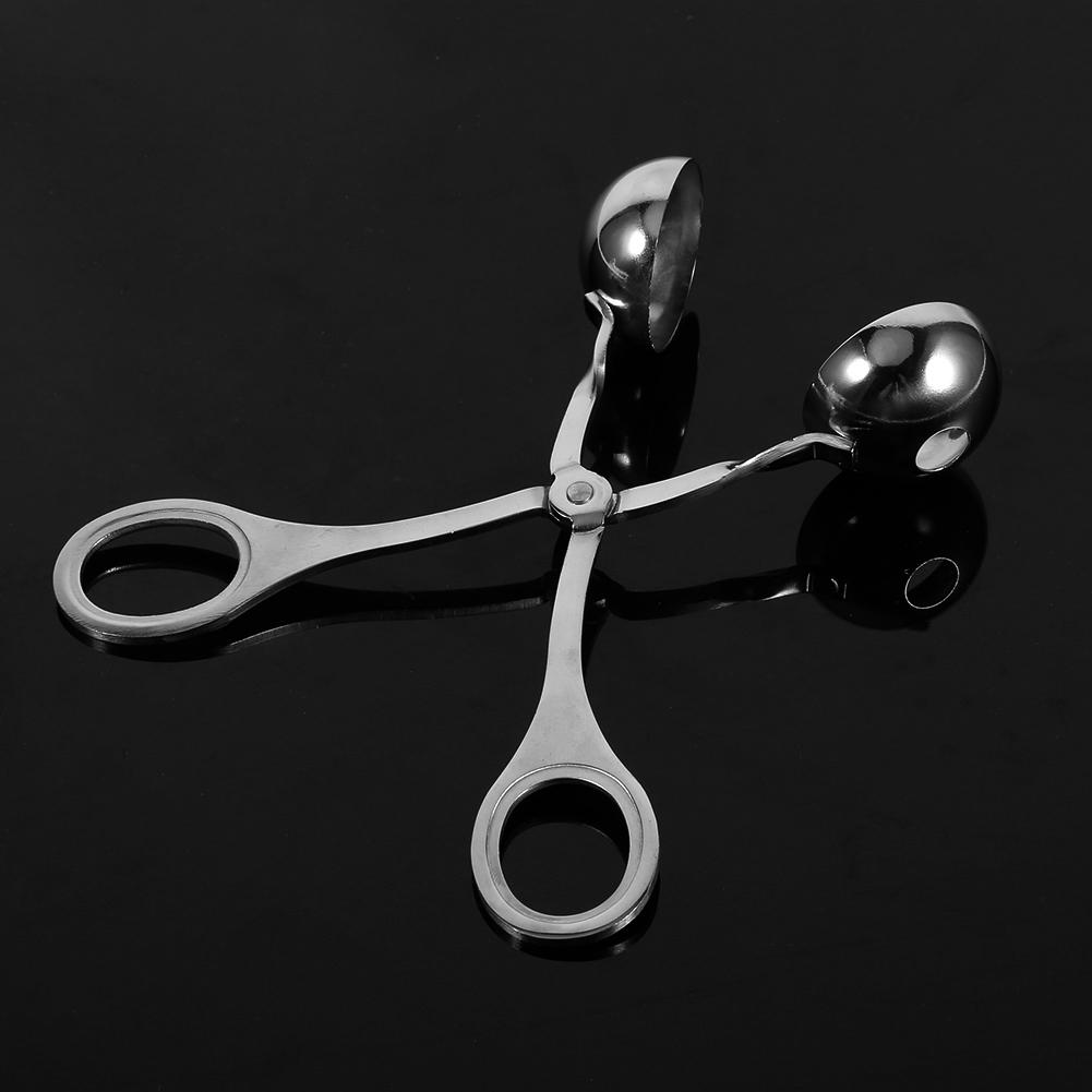 Home Maker Non Stick Meat Melon Baller Maker Stainless Steel Dough Meatball Scoop Small