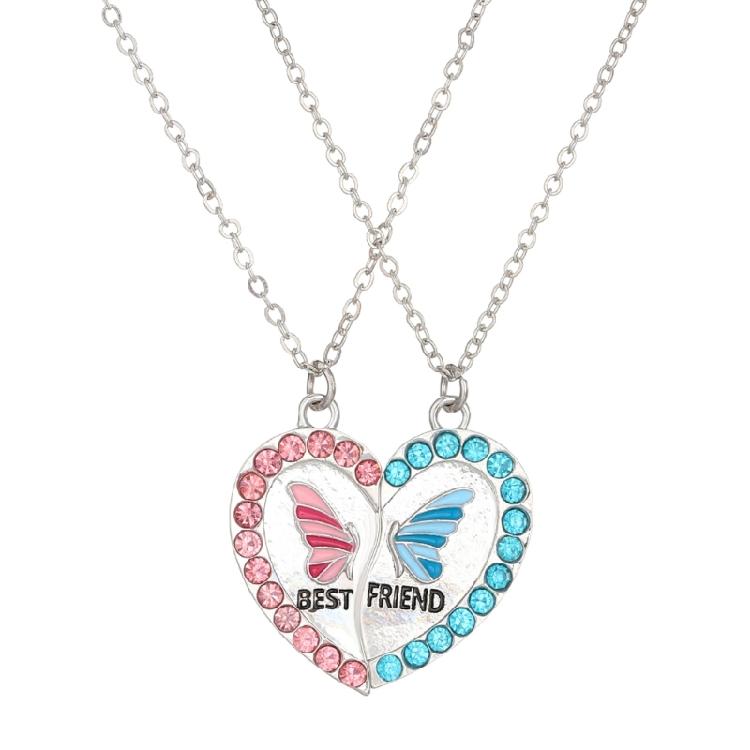 Relationship Neck Chain Magnetic Butterfly Neck Jewelry Pendant Clavicle Chain 1