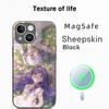 Frieren Japan Anime Cool Girl Pattern Phone Case For iPhone 16 15 14 13 12 11 Plus Pro Max  High-end Luxury Magsafe Sheepskin