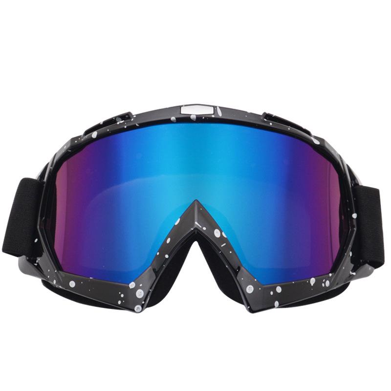 Off-Road Motorcycle Goggles: Windproof Lens for Helmets, Skiing, and Outdoor Riding.