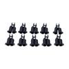 10PCS Black Plant Stake Connector Lightweight Garden Stake Joint  Home Garden