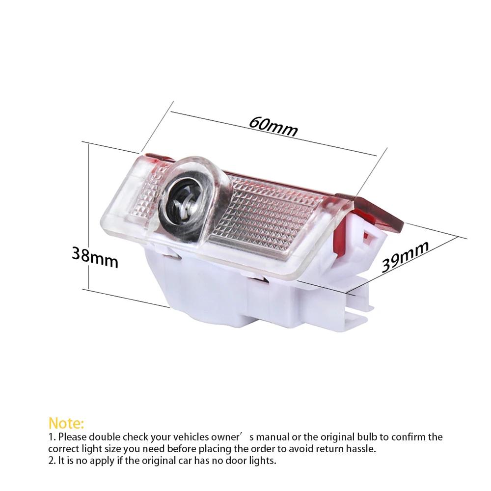 Adhswd1 2025 Hot Car Sticker LED Car Door Logo Welcome Ghost Shadow Light Accessories For Mercedes Benz W212 W213 W166 W167 W176 W177 W2
