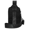 New Nike Nylon Sling Bag, Crossbody Bag Regular Unisex Black & Reflective Silver HF6994-010