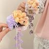 Fringe Tassel Duckbill Clip Chinese Style Barrettes Fairy Flower Butterfly Side Clip  Girl
