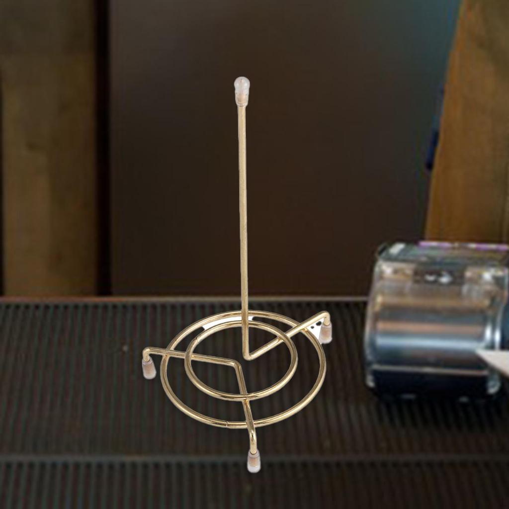 Receipt Holder Memo Organizer Desk Ticket Stabber Kitchens Check Spindle Bill Fork for Notes