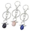Elegant Angel Keychain with Crystal Keyring Backpack Decoration Jewelry Gift