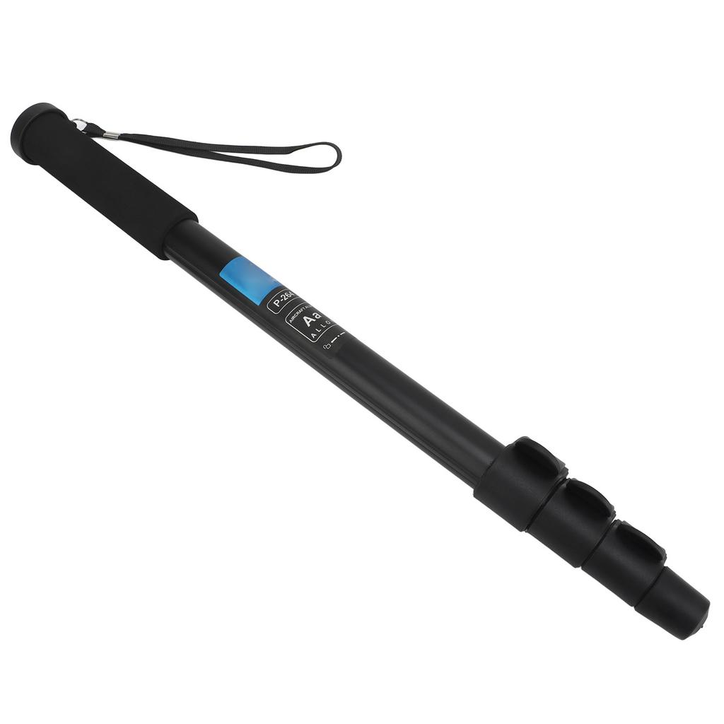 P 264 Camera Monopod Aluminum Alloy Telescoping Selfie Stick 4 Sections Digital Camera Handheld Monopod for Action