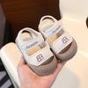 Summer Toddler Closed Toe Sandals Soft Sole Anti-Collision Walking Shoes For Boys Girls
