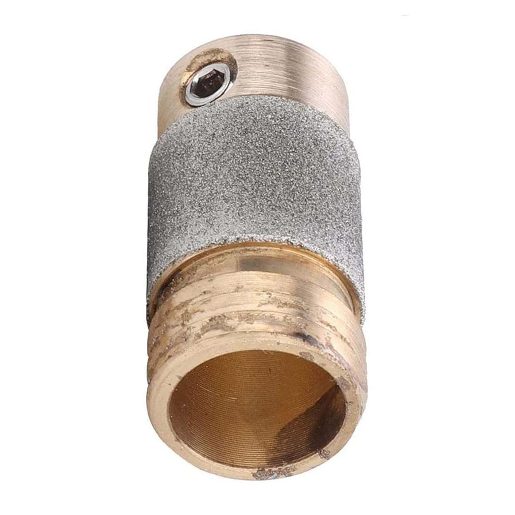 5/8 Inch Diamond Grinding Head MCBL58 Ceramic Glass Abrasive Polishing Tool for Diamond Glass Grinder Stone Edge Grind