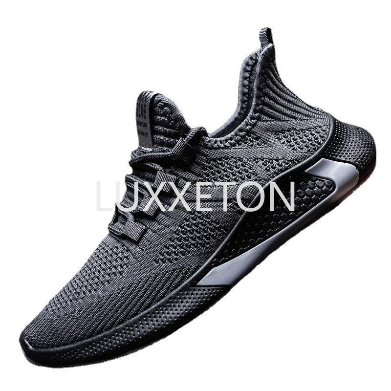 Men Mesh Breathable Vulcanized Shoes Spring and Autumn New Casual Mesh Breathable Running Comfortable and  Men Sports Shoes