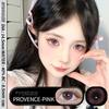 Eyeshare 1 Pair Pink Purple Contact Lenses for Eyes Colored Cosplay Softlens Natural Colorful Makeup Lens Cosmetics