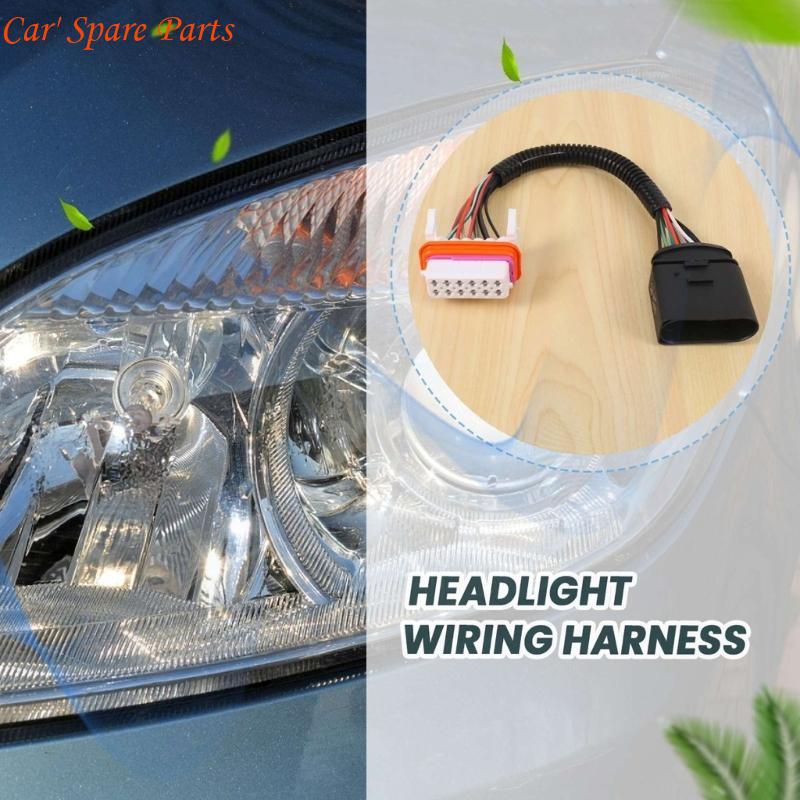 

Y4UA Car Lamp Xenon Front Connector 95563123911 Headlight Cable Harness Adapter Compatible for 4.5L 2003-2006 955-631-239-11 China Mainland