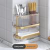 WeiYi Light Luxury Wall-Mounted Draining Chopstick Holder