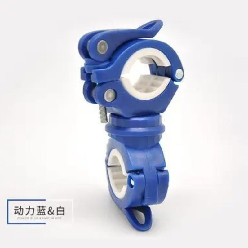 Bicycle Flashlight Lamp Clip Front Light Frame Fixed Bracket Clip Mountain Bike Riding Equipment Accessories