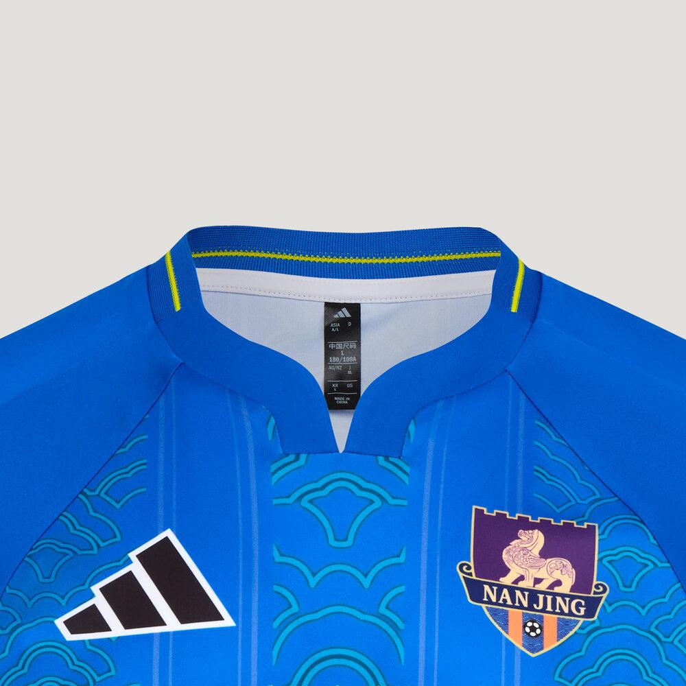 Adidas 2026 Su Super League Nanjing Team Home Quick-Dry Slim Fit Soft Fan Support Football Jersey Unisex jerseys LF8611