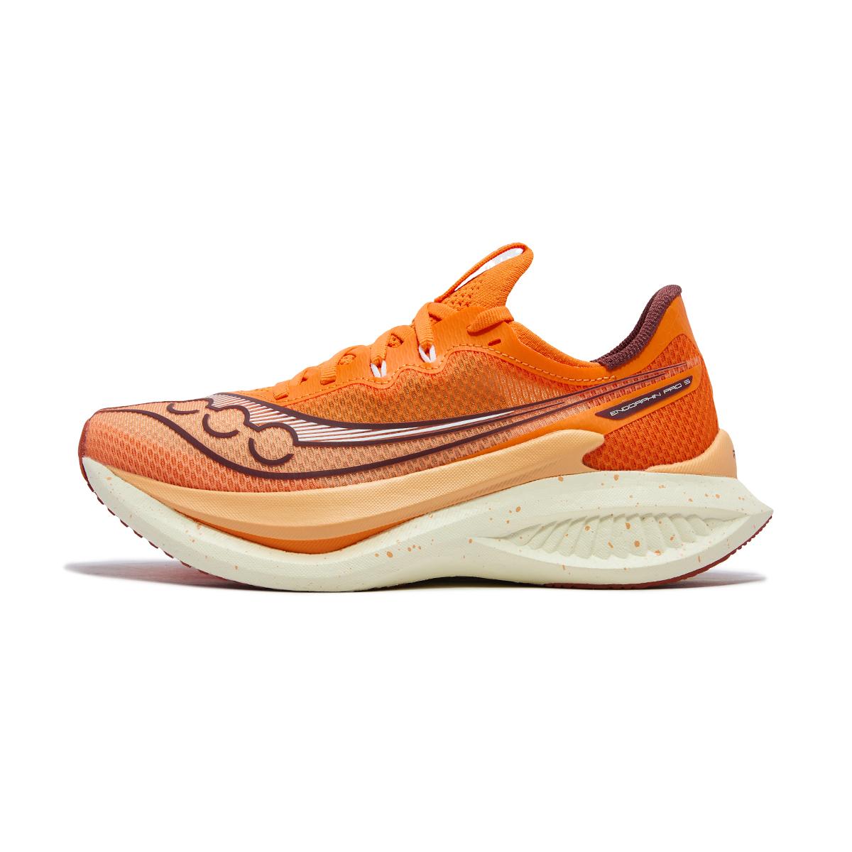 

Saucony Endorphin Pro 5 Comfortable Soft Resilient Carbon Plate Training Racing Running Shoes Unisex running shoes Orange S31064-500 39