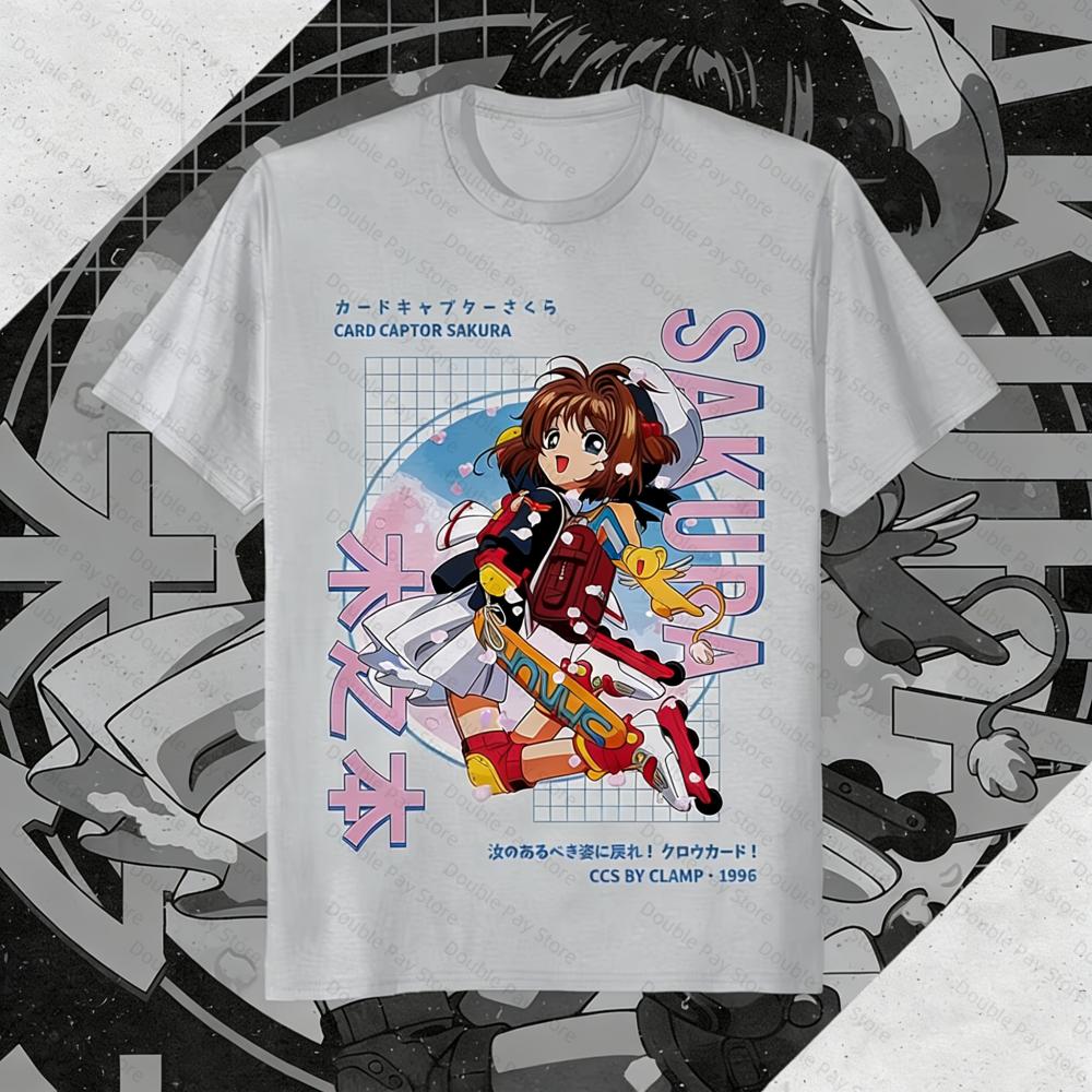 Cardcaptor Sakura Tshirt Kawaii Anime Manga Waifu KeroChan Gift Shirt Plus Size Mens Shirts Woman tshirts Tops Kids Shirts
