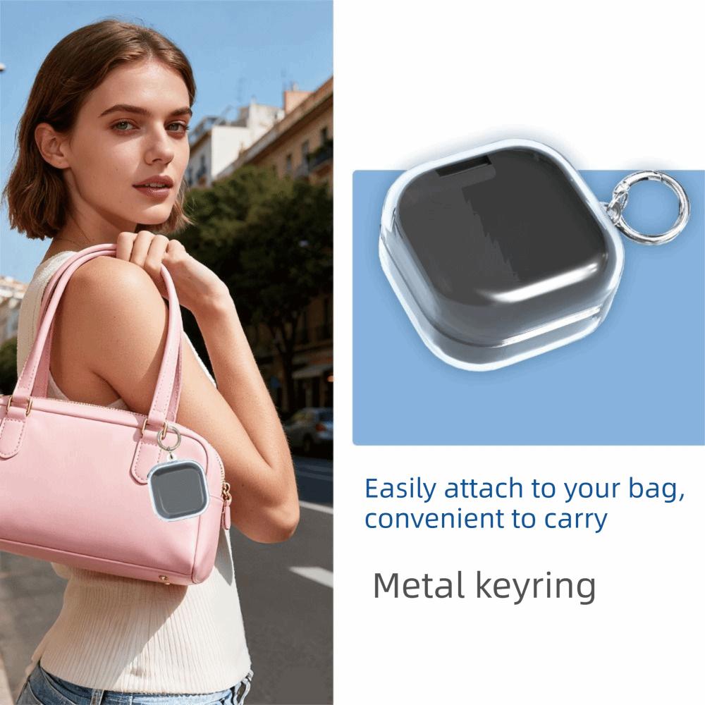 Kratzfester Ohrhörer-Schlüsselanhänger-Etui Ladebox-Hülle für Samsung Galaxy Buds 4/4 Pro