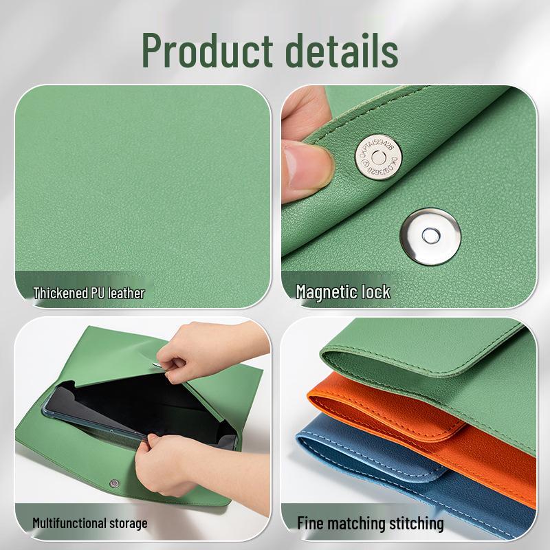 Imitation Leather A4 File Bag: Large Capacity Document Holder, Customizable with Company Logo