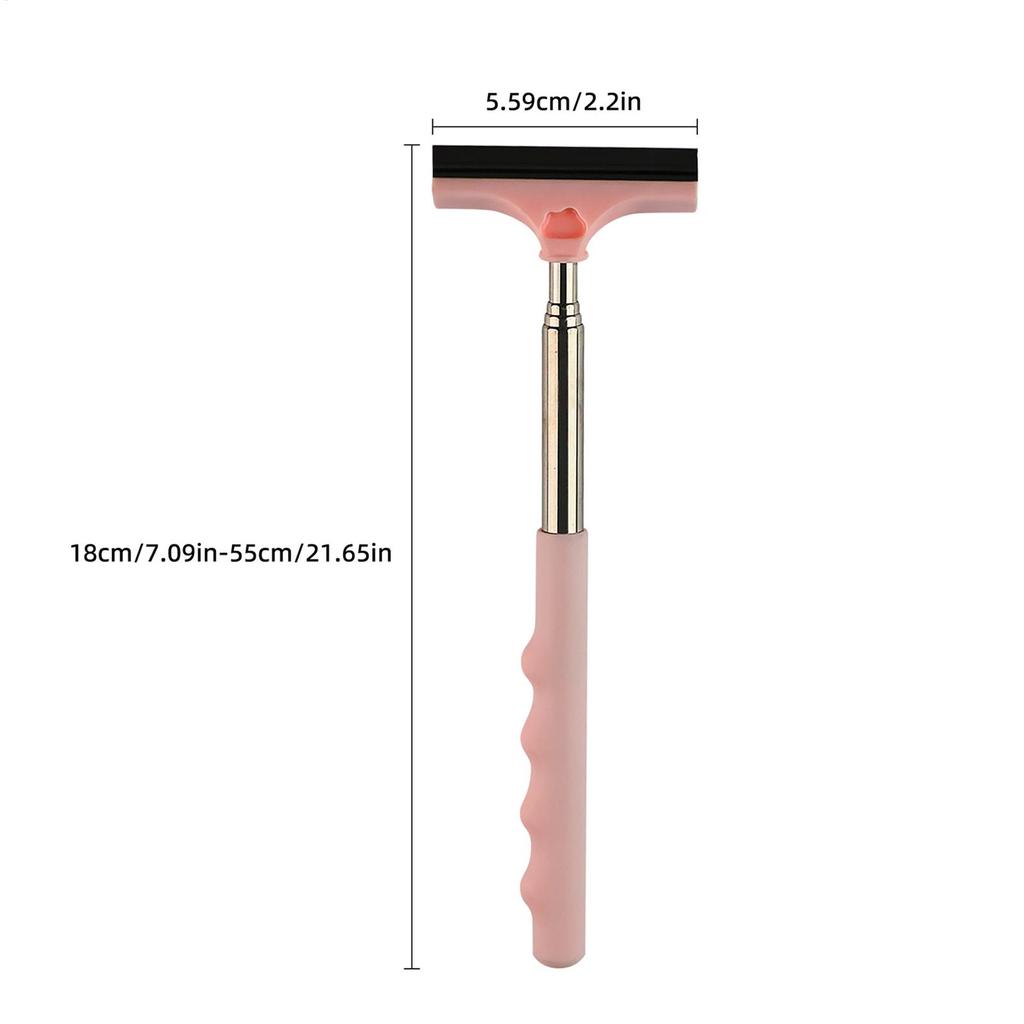 Windshield Squeegee Windshield Telescopic Cleaner Wiper Portable Mirror Wipers For Truck Vehicle SUV Sedan Outdoor Daily