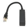 RJ45 Ethernet-adapterkabel Forlengelse 1 til 3 porter Utmerket tilkobling Overføring Godt signal Ethernet-kontaktadapter