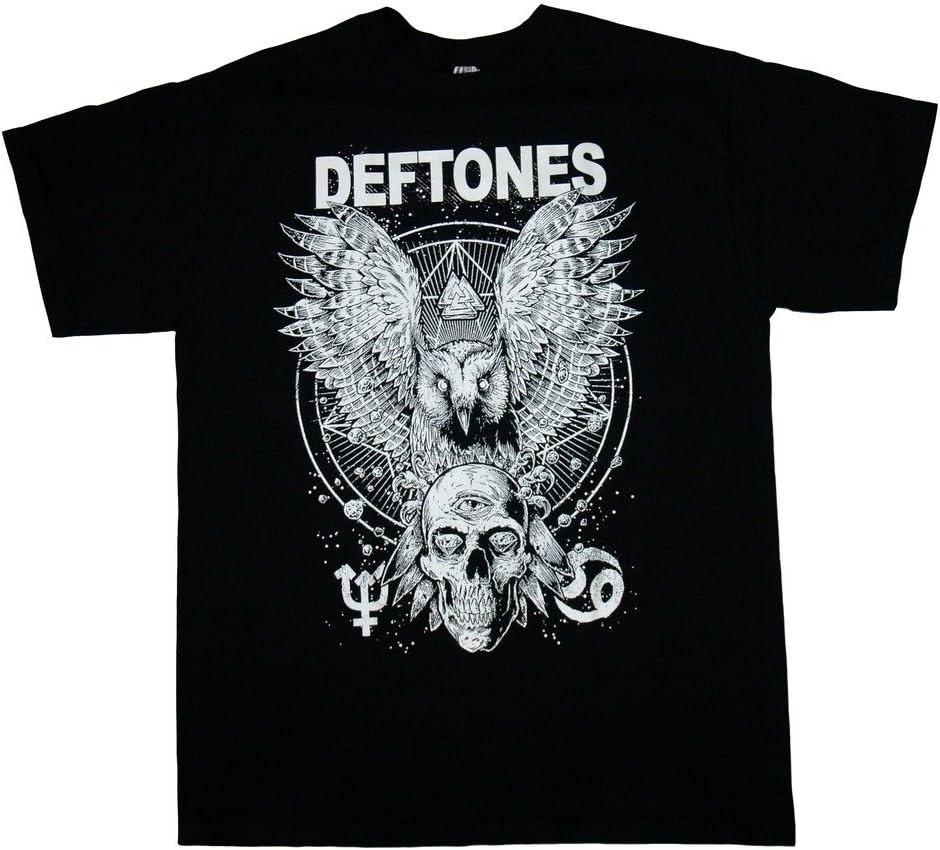 Deftones - Owl and Skull T-Shirt Unisex Size S-5XL Unisex T-Shirt XL