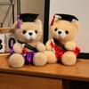 Dress Dr. Bear Doll Plush Toy Dr. Hat Bear Hug Bear Doll Ragdoll Graduation Gift
