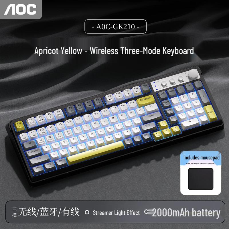 

AOC GK210 Three-Mode Mechanical Feel Keyboard
